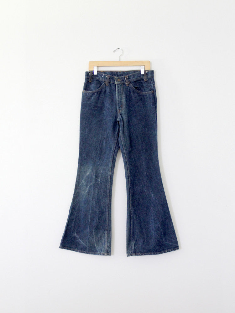 vintage Levis bell bottom jeans, 32 x 33