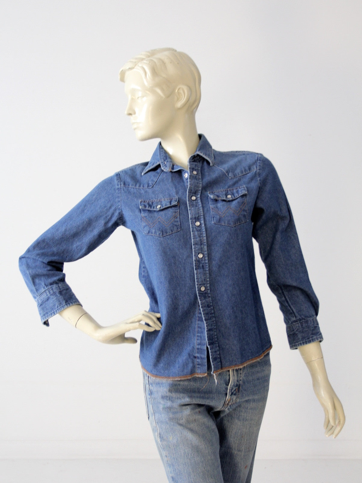 vintage Wrangler denim shirt