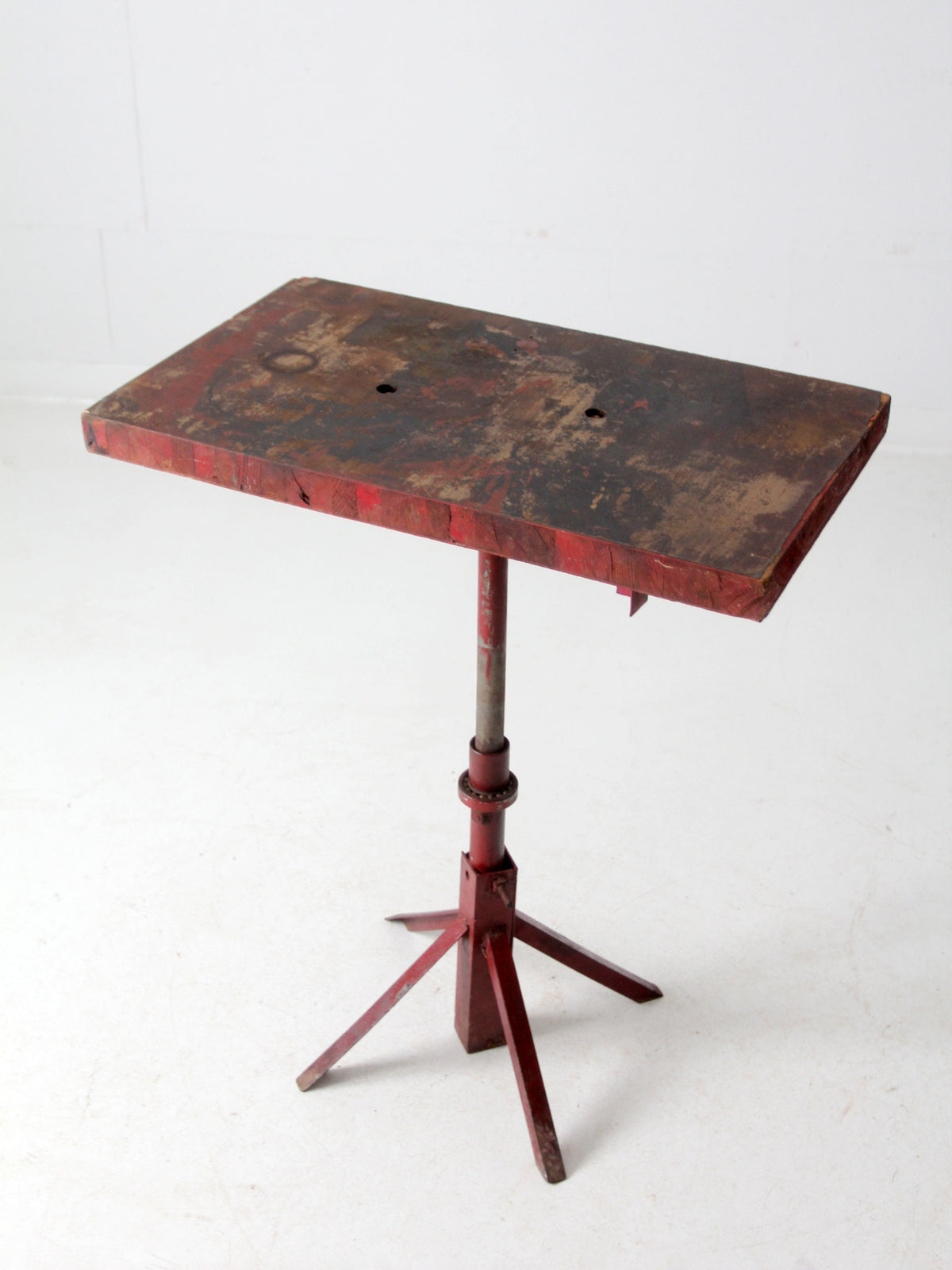 vintage industrial table