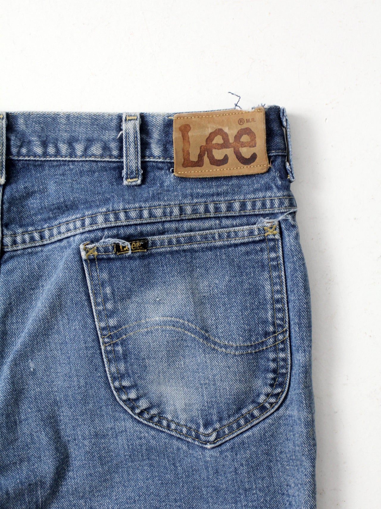 Lee Jeans Rider Worn Blue