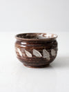 vintage studio pottery bowl