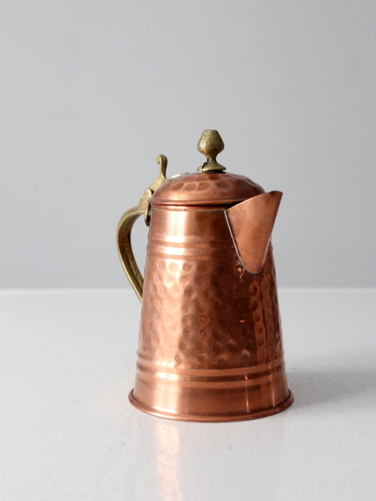 Vintage Copper French Coffee Pot