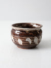 vintage studio pottery bowl