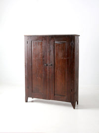 antique rustic cupboard