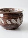 vintage studio pottery bowl