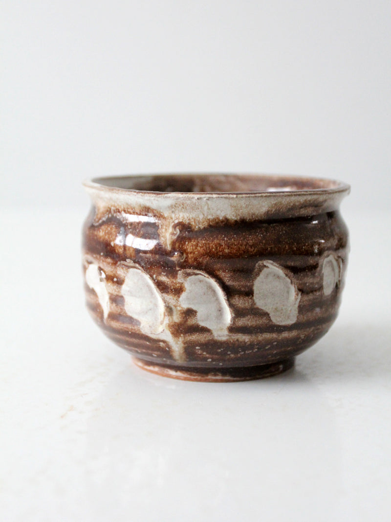 vintage studio pottery bowl