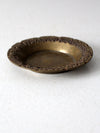 vintage brass bowl