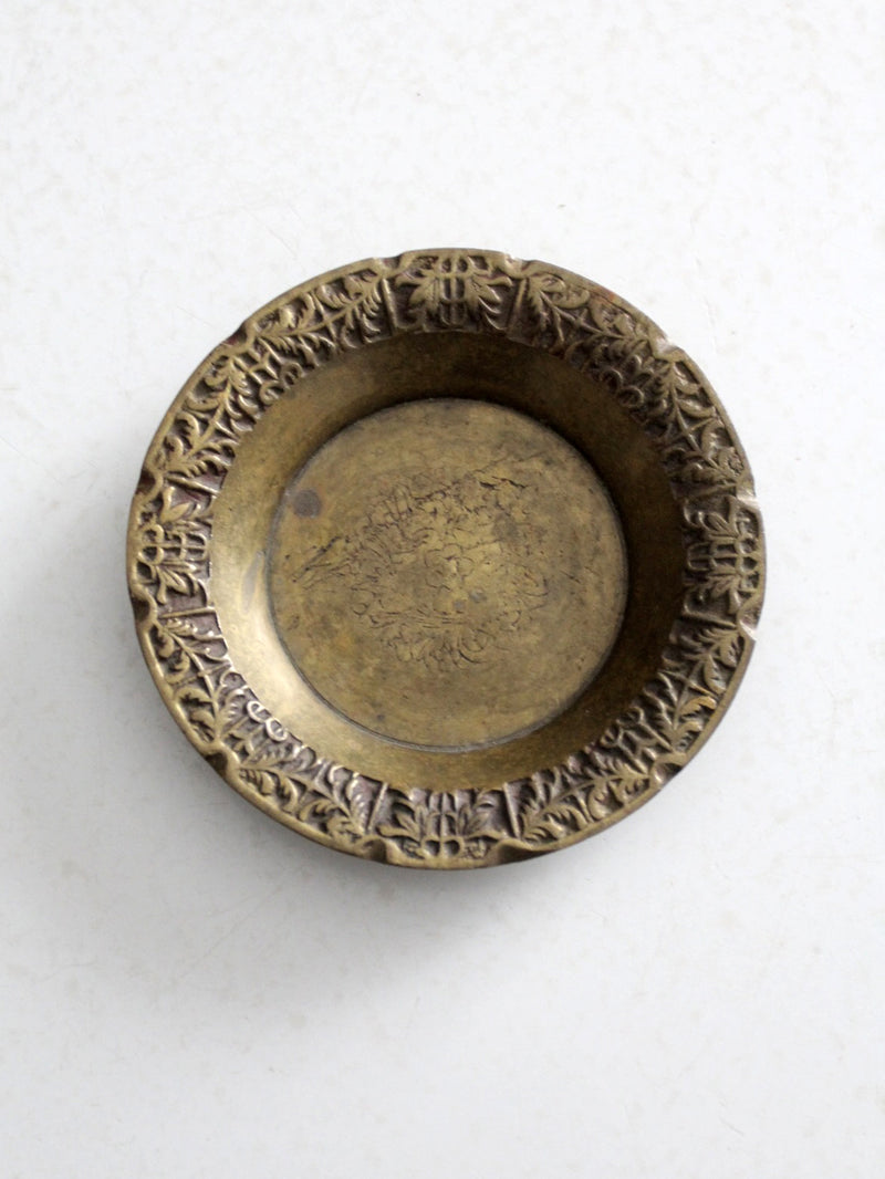 vintage brass bowl