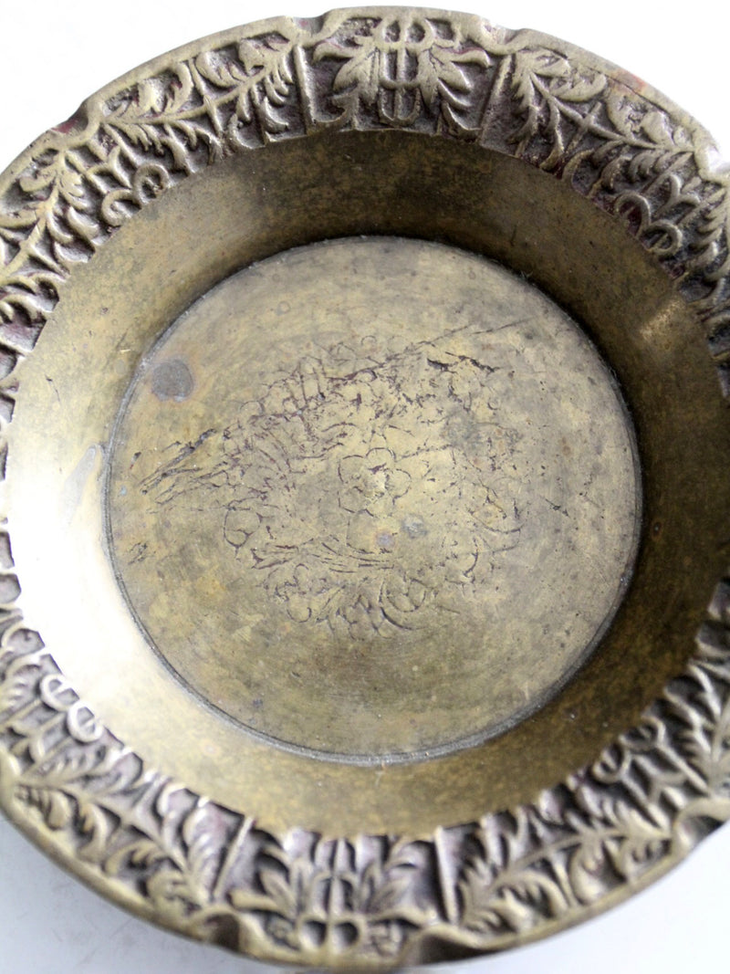 vintage brass bowl