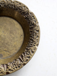 vintage brass bowl