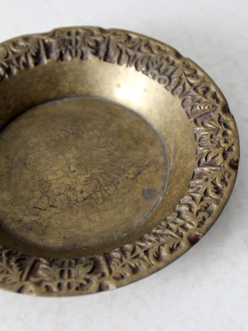 vintage brass bowl