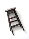 vintage wooden step ladder