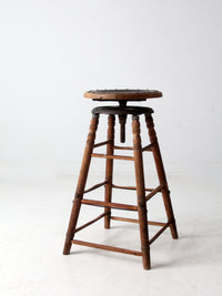 antique drafting stool