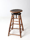 antique drafting stool