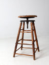 antique drafting stool