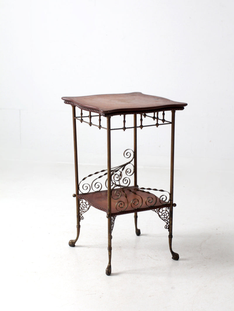 antique Victorian side table