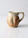 vintage studio pottery mug