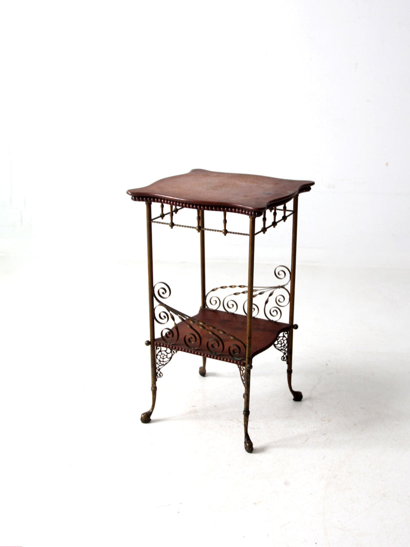 antique Victorian side table