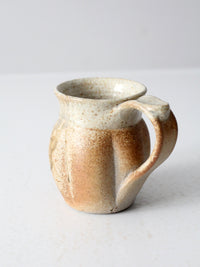 vintage studio pottery mug