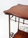 antique Victorian side table