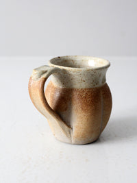 vintage studio pottery mug