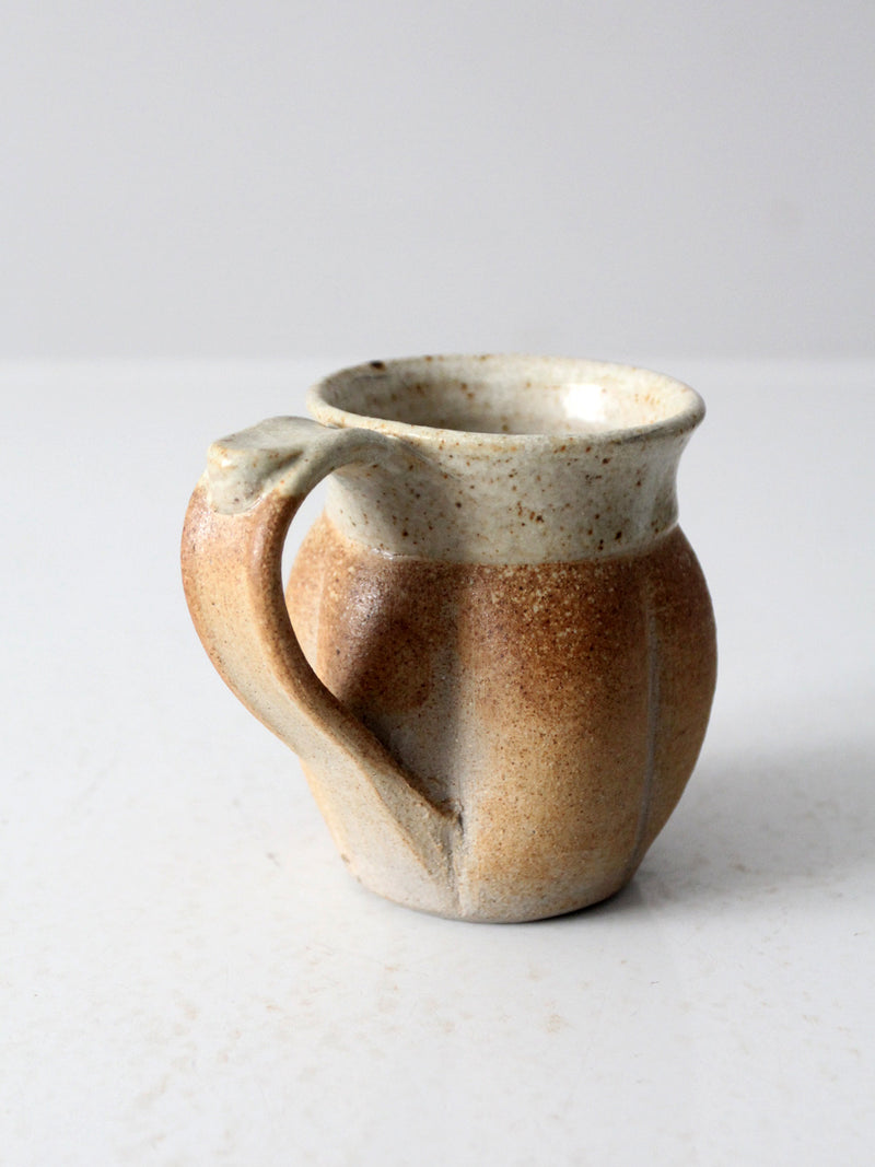 vintage studio pottery mug