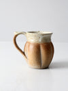 vintage studio pottery mug