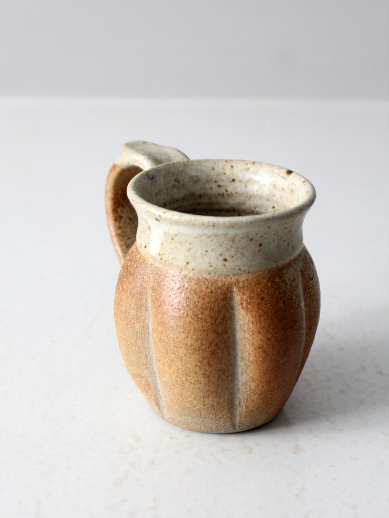 vintage studio pottery mug