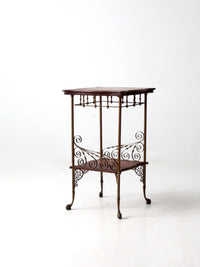 antique Victorian side table