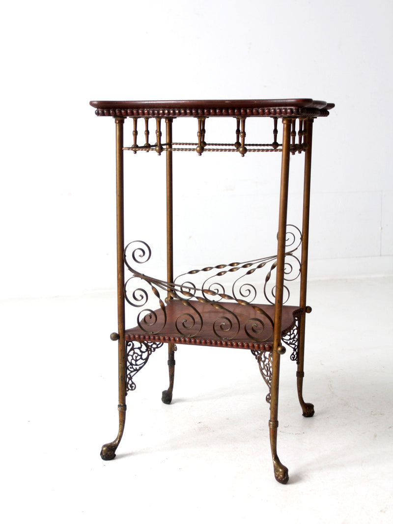 antique Victorian side table