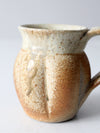 vintage studio pottery mug