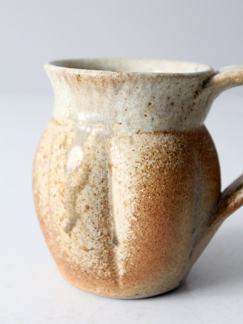 vintage studio pottery mug