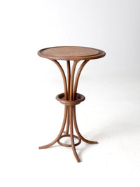 antique bentwood side table