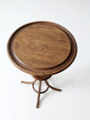 antique bentwood side table