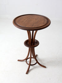 antique bentwood side table