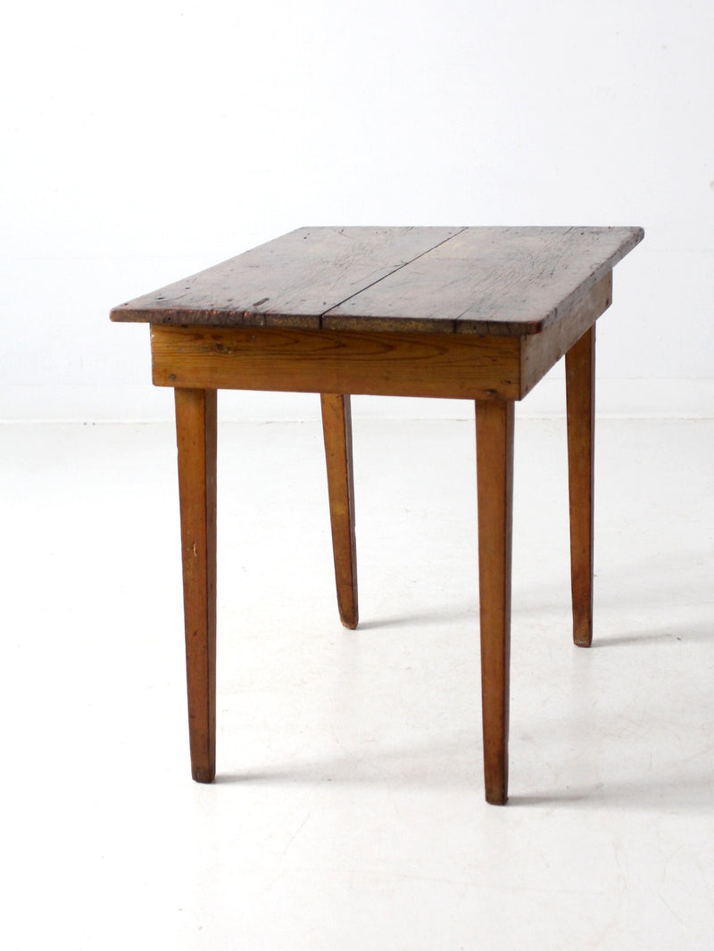 antique primitive table