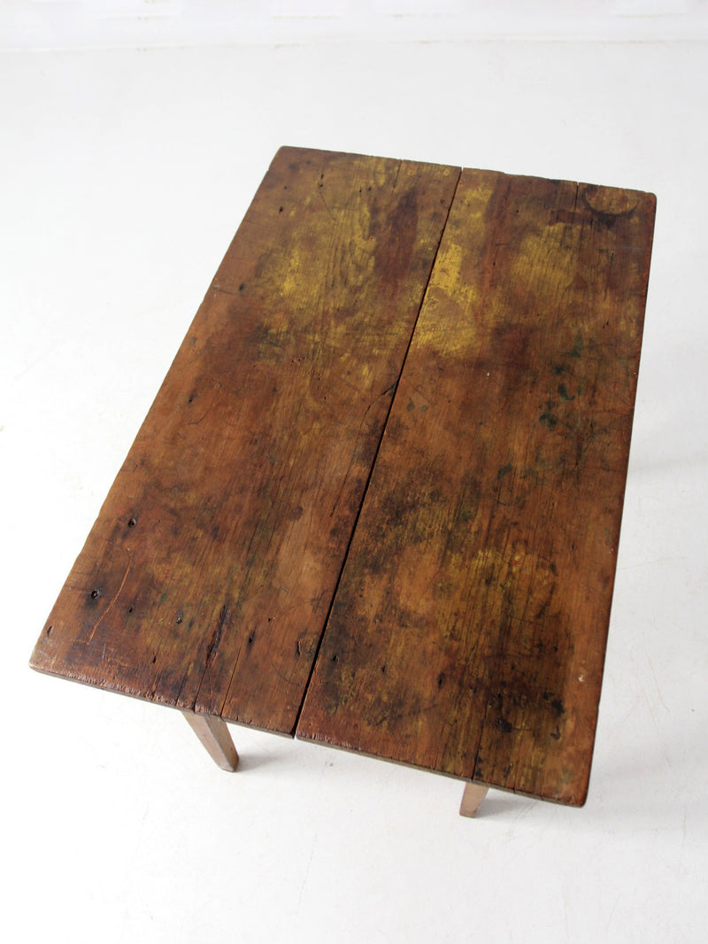 antique primitive table