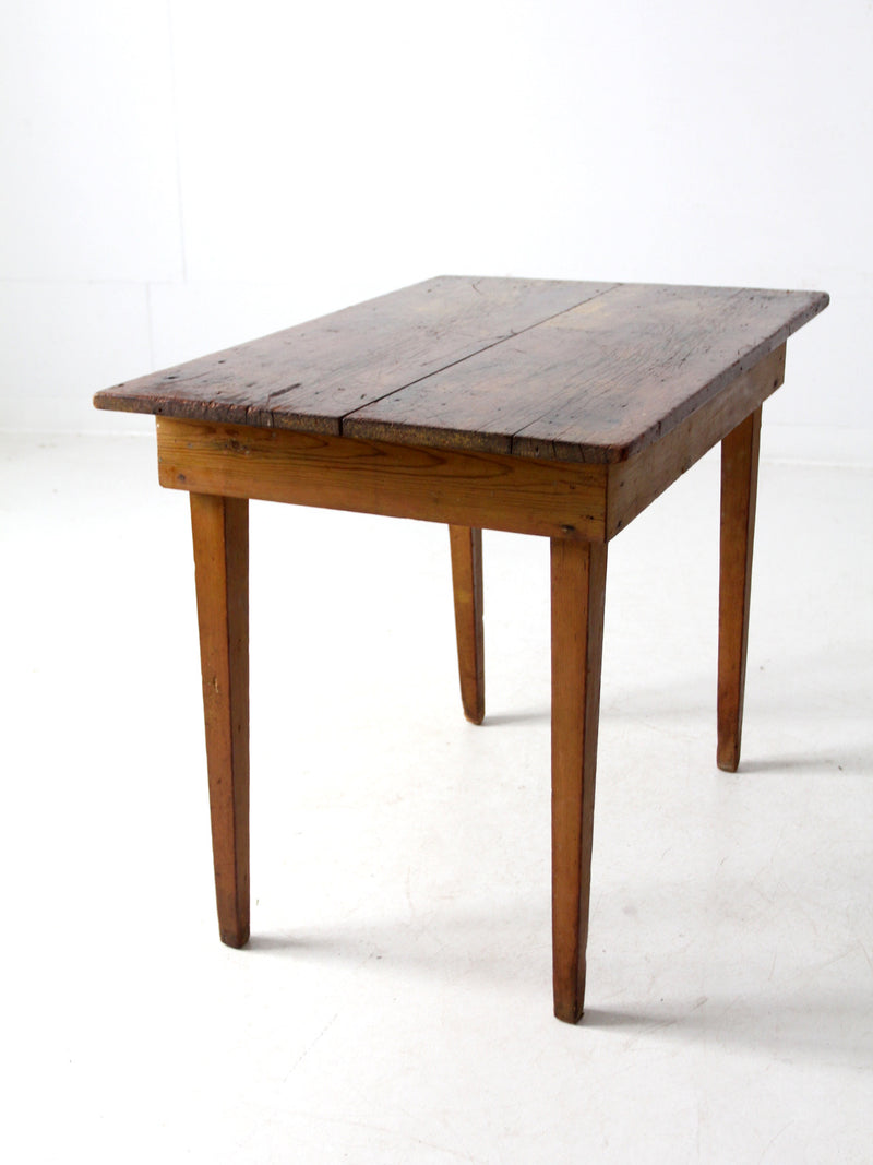 antique primitive table