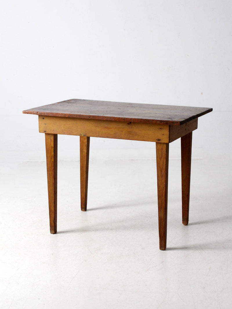 antique primitive table