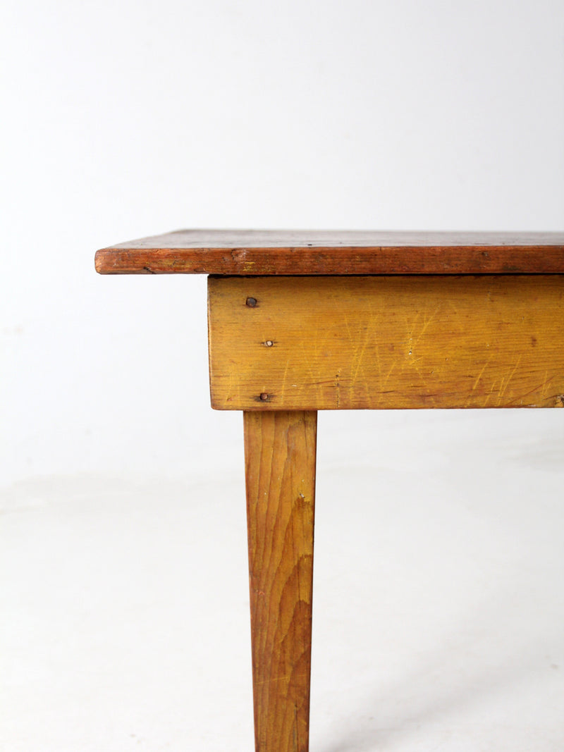 antique primitive table