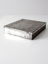 vintage Delacre tin box