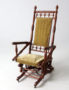 antique Victorian rocking chair