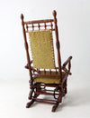 antique Victorian rocking chair