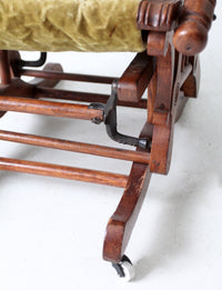 antique Victorian rocking chair