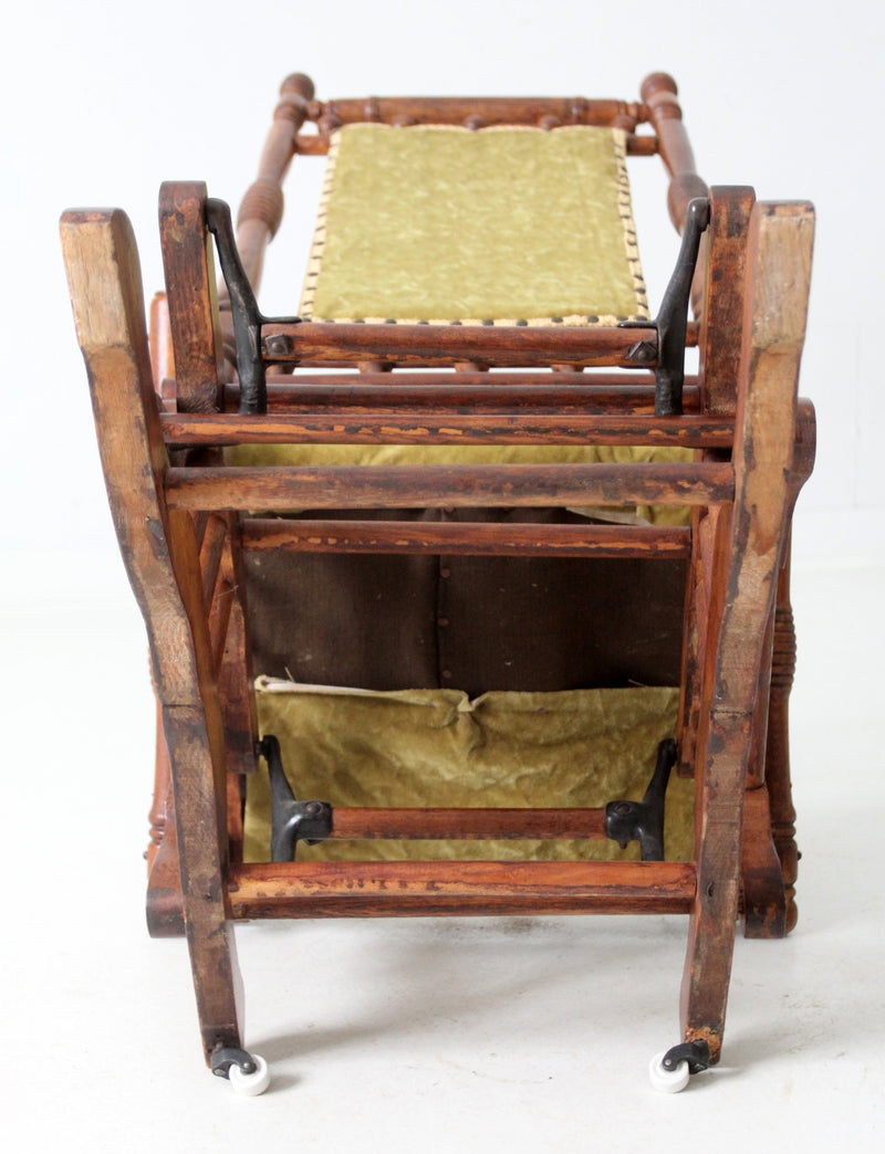 antique Victorian rocking chair