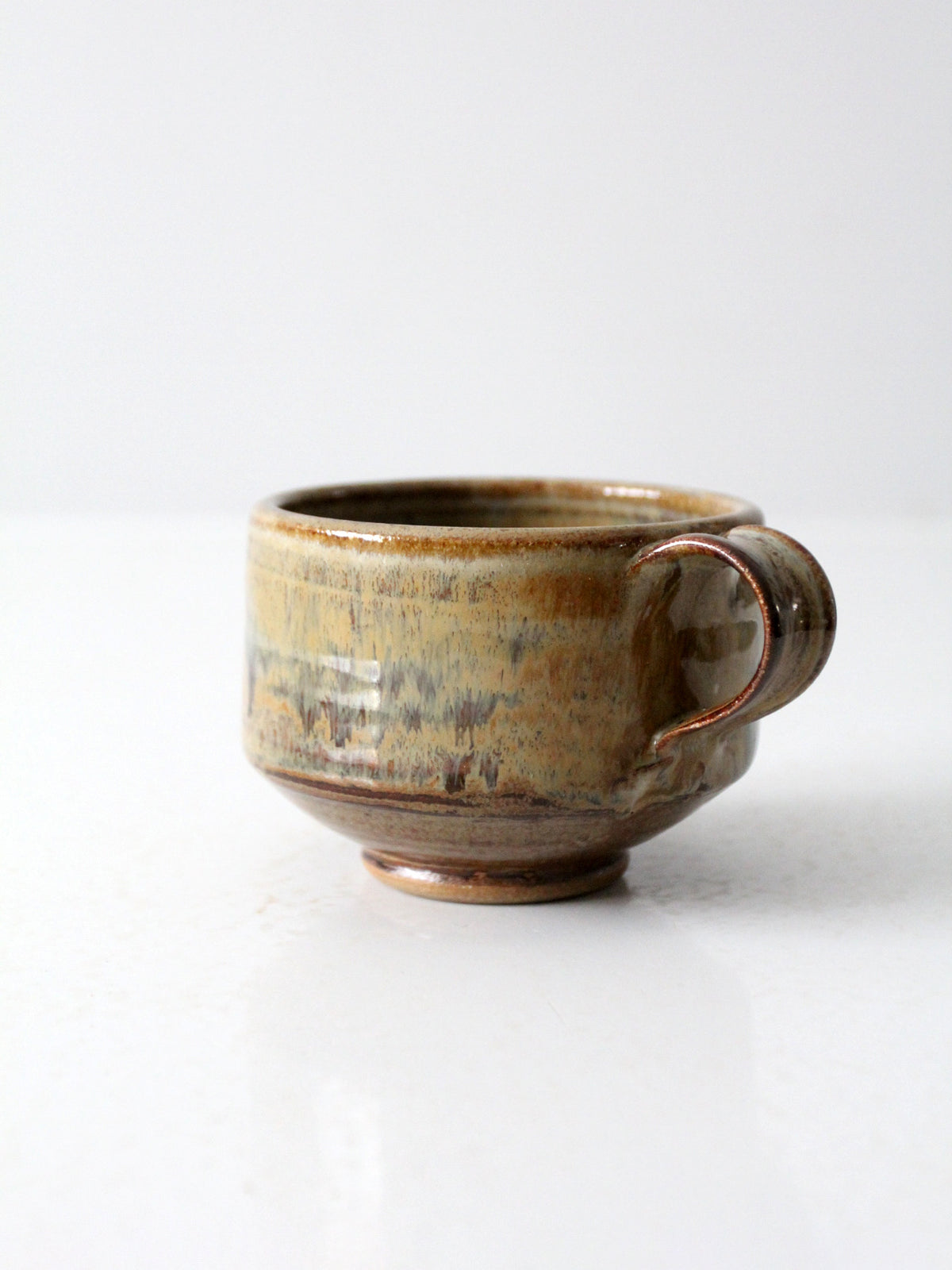 vintage studio pottery mug