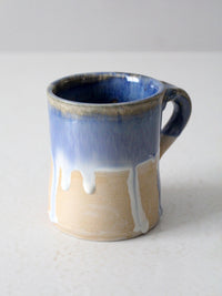 vintage studio pottery mug