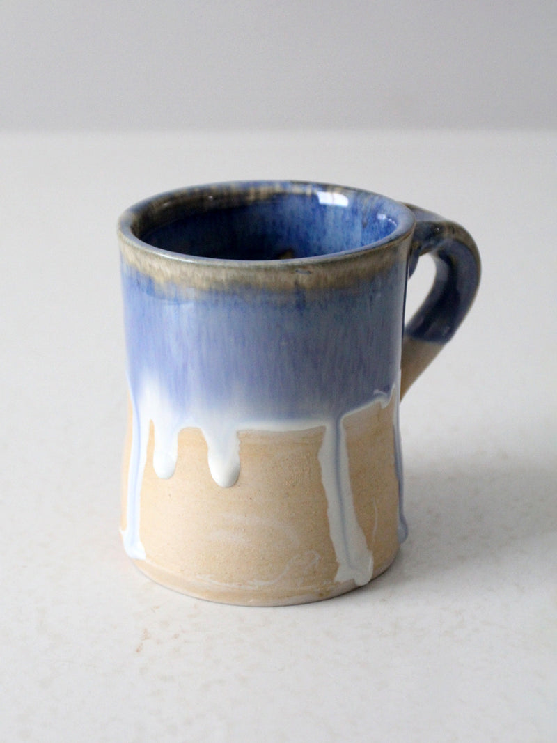 vintage studio pottery mug