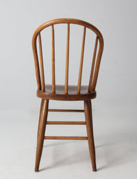 antique spindle back farmhouse chair