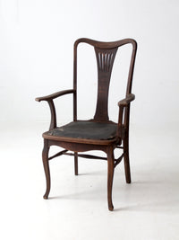 antique Victorian arm chair